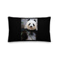 Premium Stuffed Pillow - Happy Panda