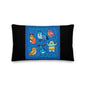 Premium Stuffed Pillow - Hygge Blue Moose, Foxes, Owls & a Bear