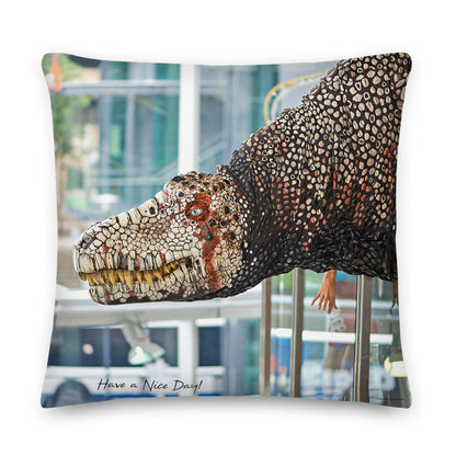 Premium Stuffed Pillow - Have a Nice Day!
