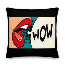 Load image into Gallery viewer, Premium Stuffed Pillow - WOW!
