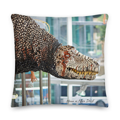 Premium Stuffed Pillow - Have a Nice Day!