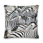 Premium Stuffed Pillow - Zebra Splash