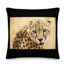 Load image into Gallery viewer, Premium Stuffed Pillow - Cheetah Fangs
