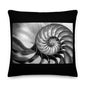 Premium Stuffed Pillow - Natures Spiral