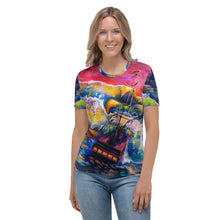 Load image into Gallery viewer, Print All Over Tee - Kaleidoscope Storm
