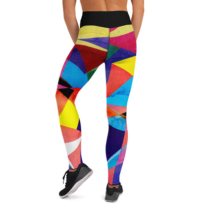Abstract Triangles - Woman's Leggings