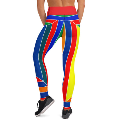 Abstract Stripes - Woman's Leggings
