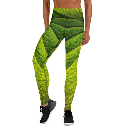 Wrap A Frond - Women's Leggings