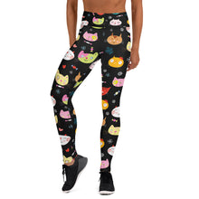 Load image into Gallery viewer, Cat Faces - Woman&#39;s Leggings
