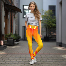 Load image into Gallery viewer, Inferno Blossom - Women&#39;s Leggings

