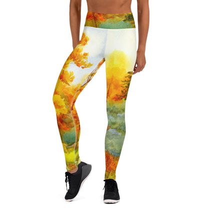 Radiant Autumn - Women's Leggings