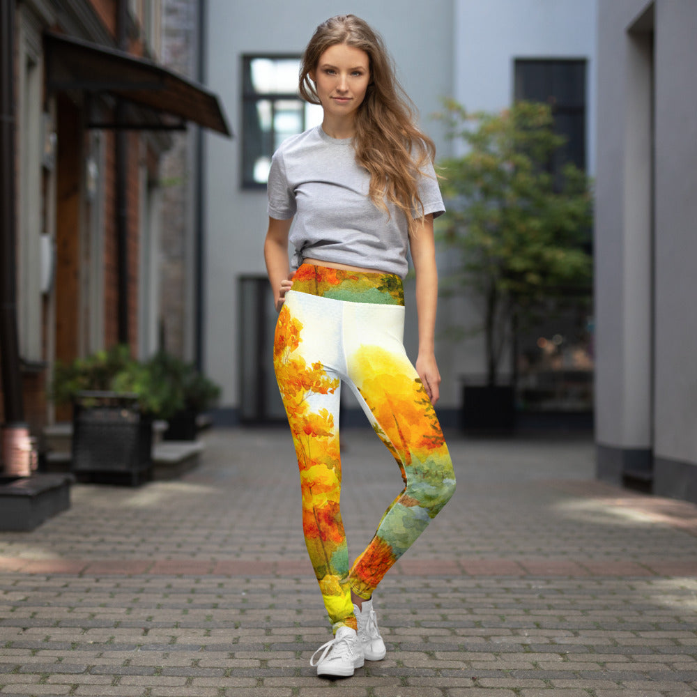 Radiant Autumn - Women's Leggings