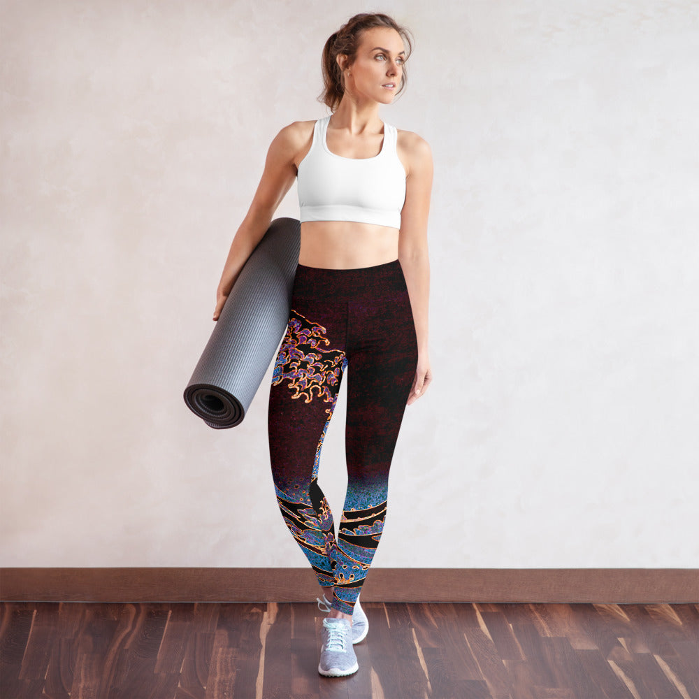 Hokusai: The Great Wave of Kanagawa - Women's Leggings