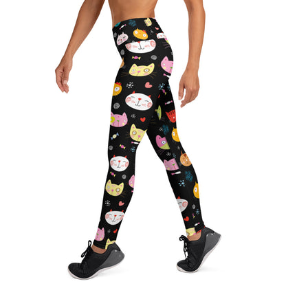Cat Faces - Woman's Leggings