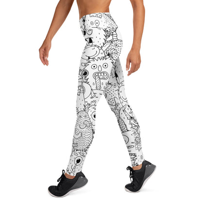 Funny Monsters - Woman's Leggings