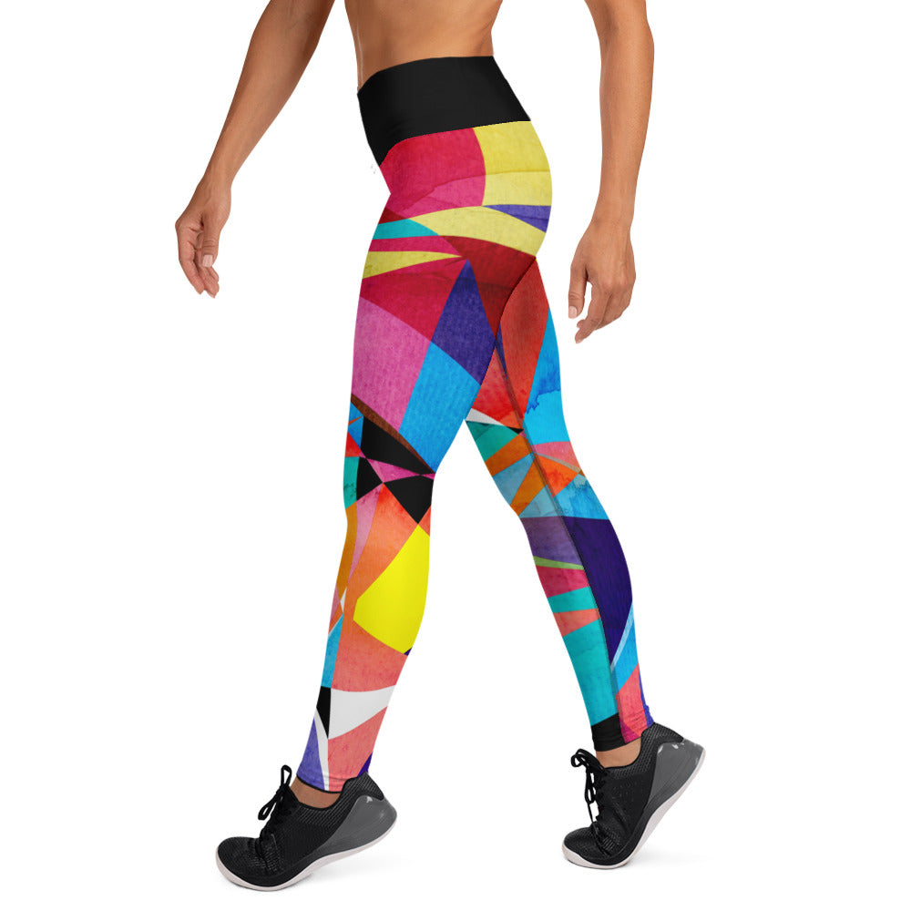Abstract Triangles - Woman's Leggings