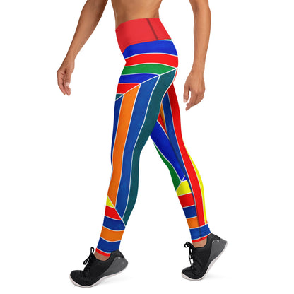 Abstract Stripes - Woman's Leggings