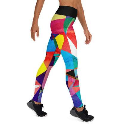 Abstract Triangles - Woman's Leggings