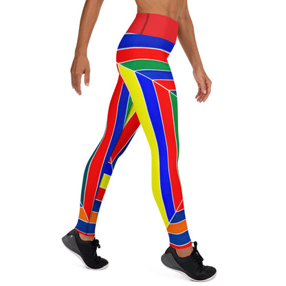 Abstract Stripes - Woman's Leggings