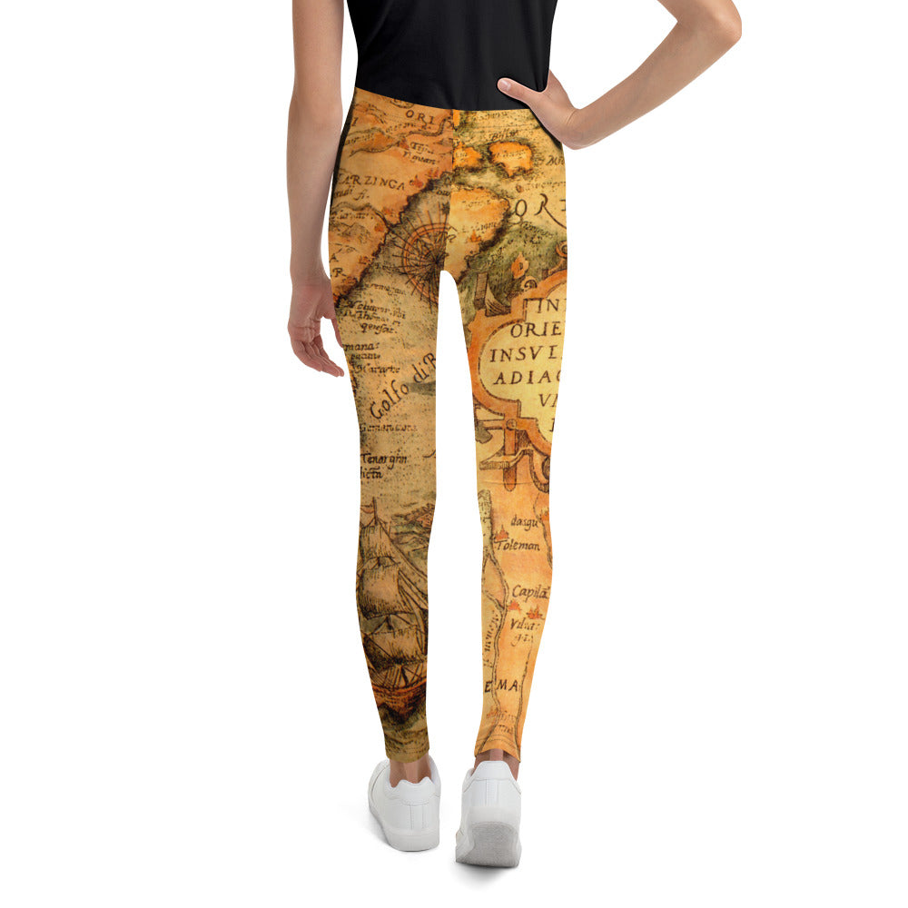 Cartographer's Quest - Youth Leggings