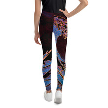 Load image into Gallery viewer, Youth Leggings - Hokusai: The Great Wave of Kanagawa
