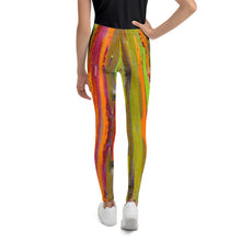 Load image into Gallery viewer, Youth Leggings - Eucalyptus Passion
