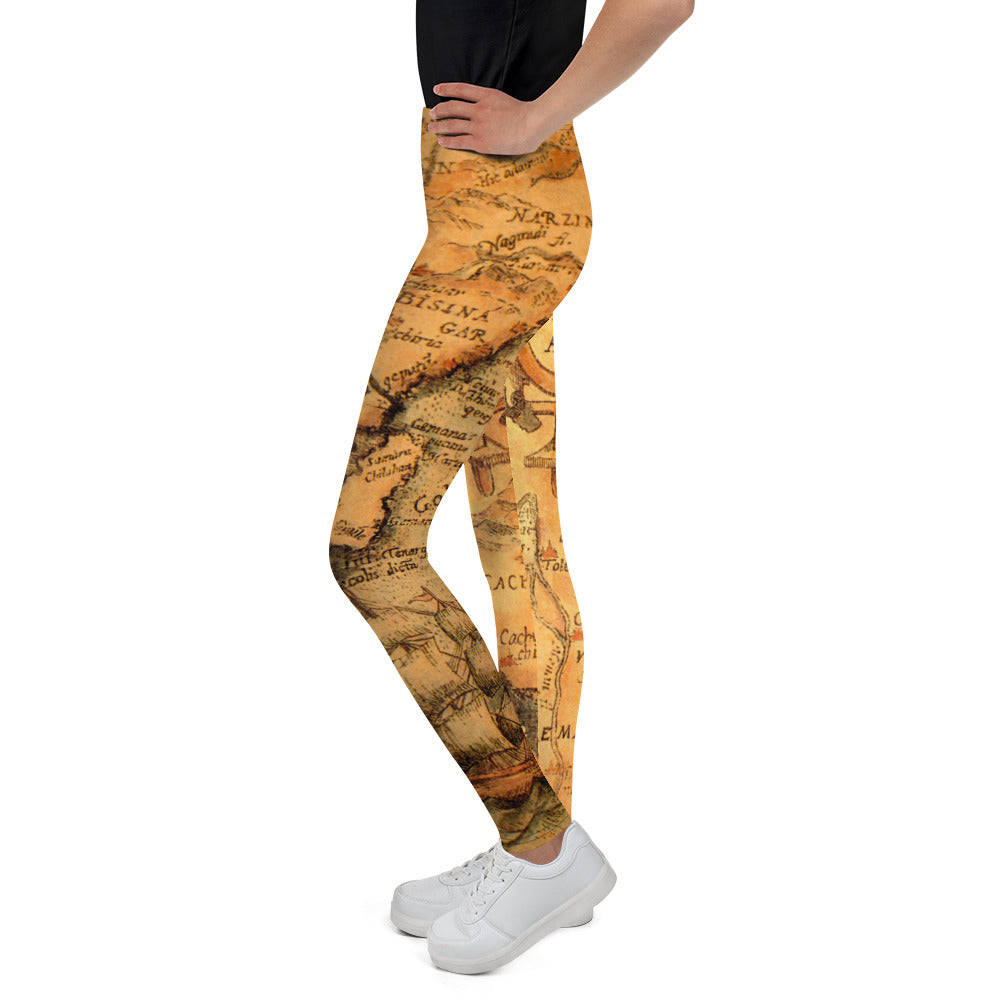 Cartographer's Quest - Youth Leggings