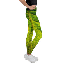 Load image into Gallery viewer, Youth Leggings - Be the Leaf
