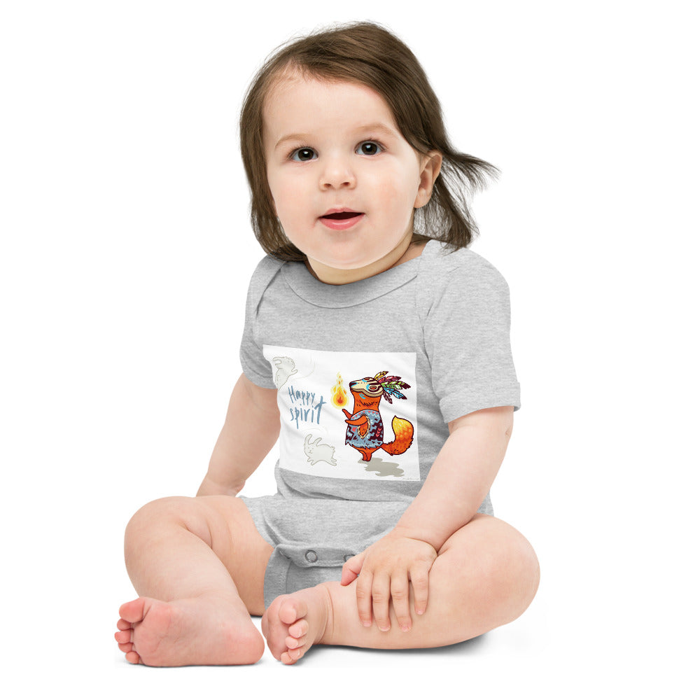 Soft Premium Baby Bodysuit - Happy Spirits