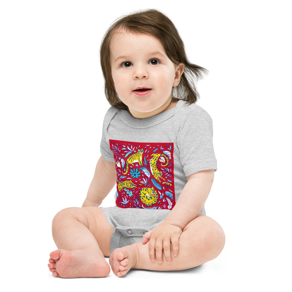 Premium Soft Baby Bodysuit - Silly Tigers