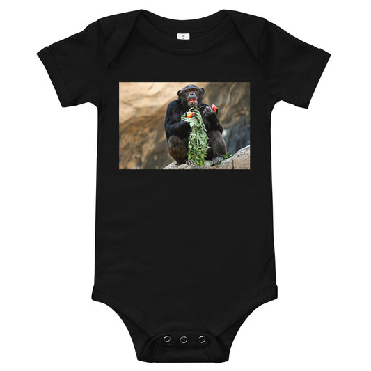 Light Soft Baby Bodysuit - Lunch is Served