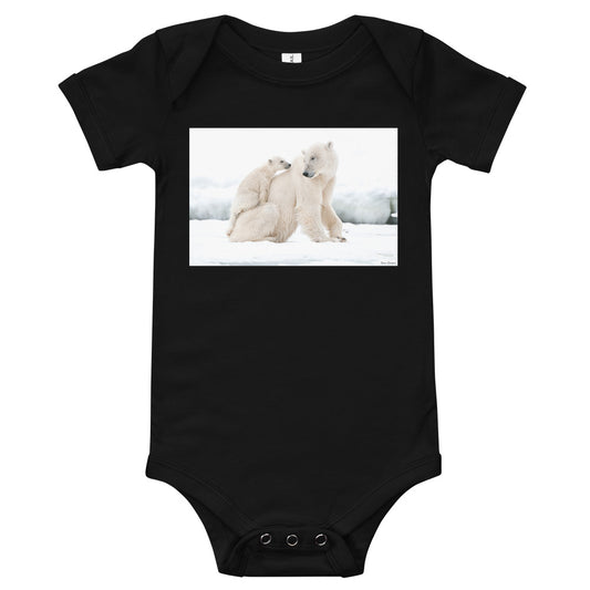 Light Soft Baby Bodysuit - Mom & Cub