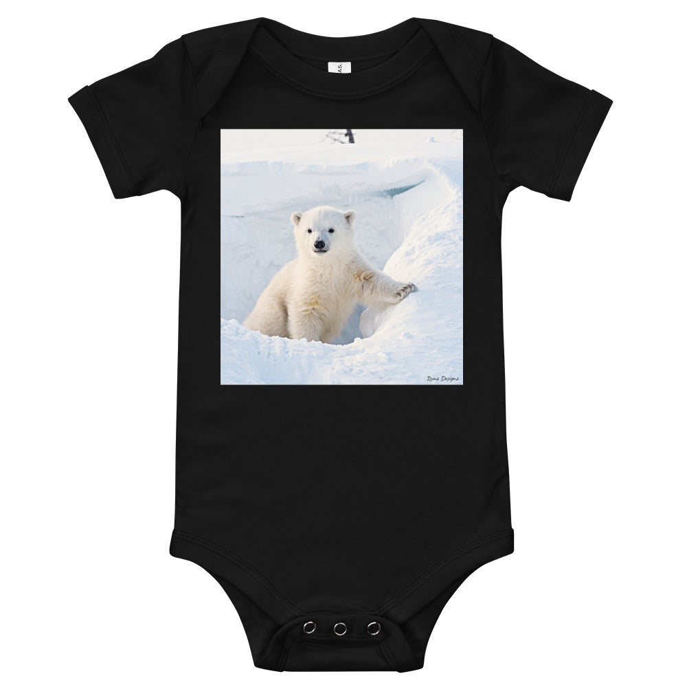 Light Soft Baby Bodysuit - Hi There!