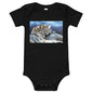Light Soft Baby Bodysuit - Wolves Chill'n