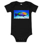 Light Soft Baby Bodysuit - Parrot Fish