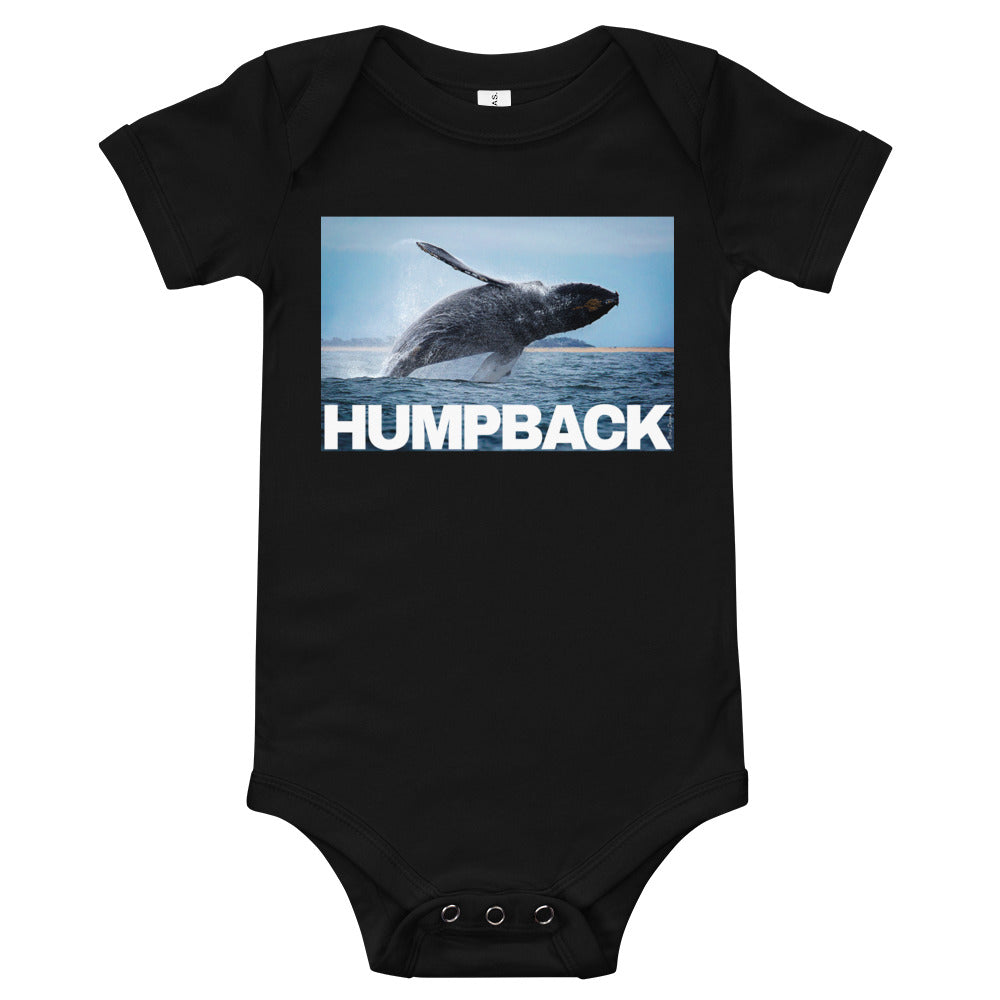Light Soft Baby Bodysuit - Humpback Breaching