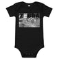 Light Soft Baby Bodysuit - Zebra Blur