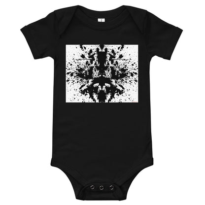 Light Soft Baby Bodysuit - Splat... or My Brain Thinking about Space-Time