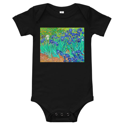 Light Soft Baby Bodysuit - van Gogh: Irises