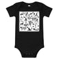 Light Soft Baby Bodysuit - Petroglyphs