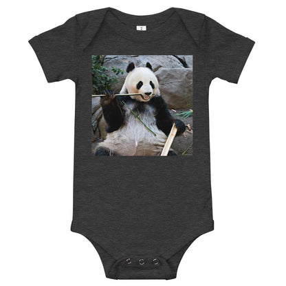 Light Soft Baby Bodysuit - Bamboo Panda