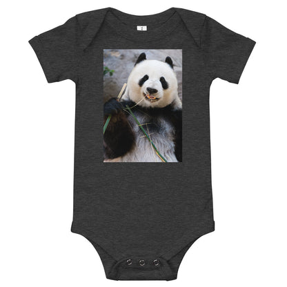 Light Soft Baby Bodysuit - Happy Panda