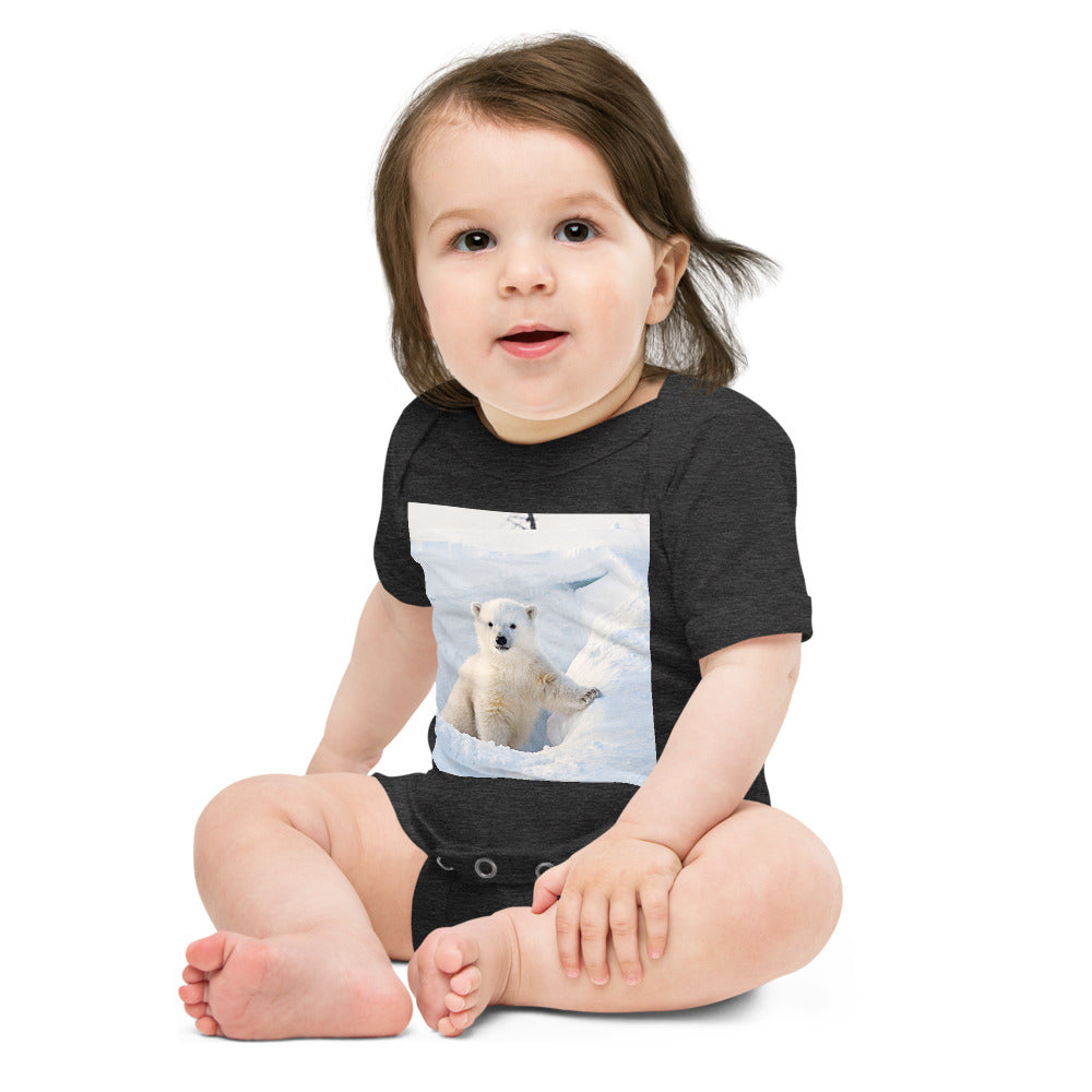 Light Soft Baby Bodysuit - Hi There!