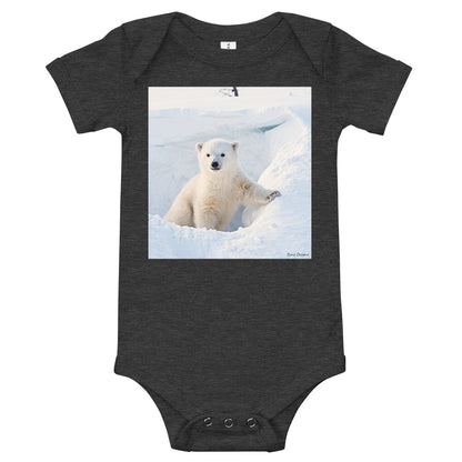 Light Soft Baby Bodysuit - Hi There!
