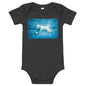 Light Soft Baby Bodysuit - Polar Paddle