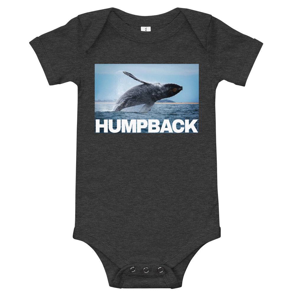 Light Soft Baby Bodysuit - Humpback Breaching