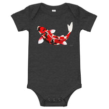 Load image into Gallery viewer, Light Soft Baby Bodysuit - Koi
