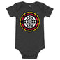 Light Soft Baby Bodysuit - Yantra Circles