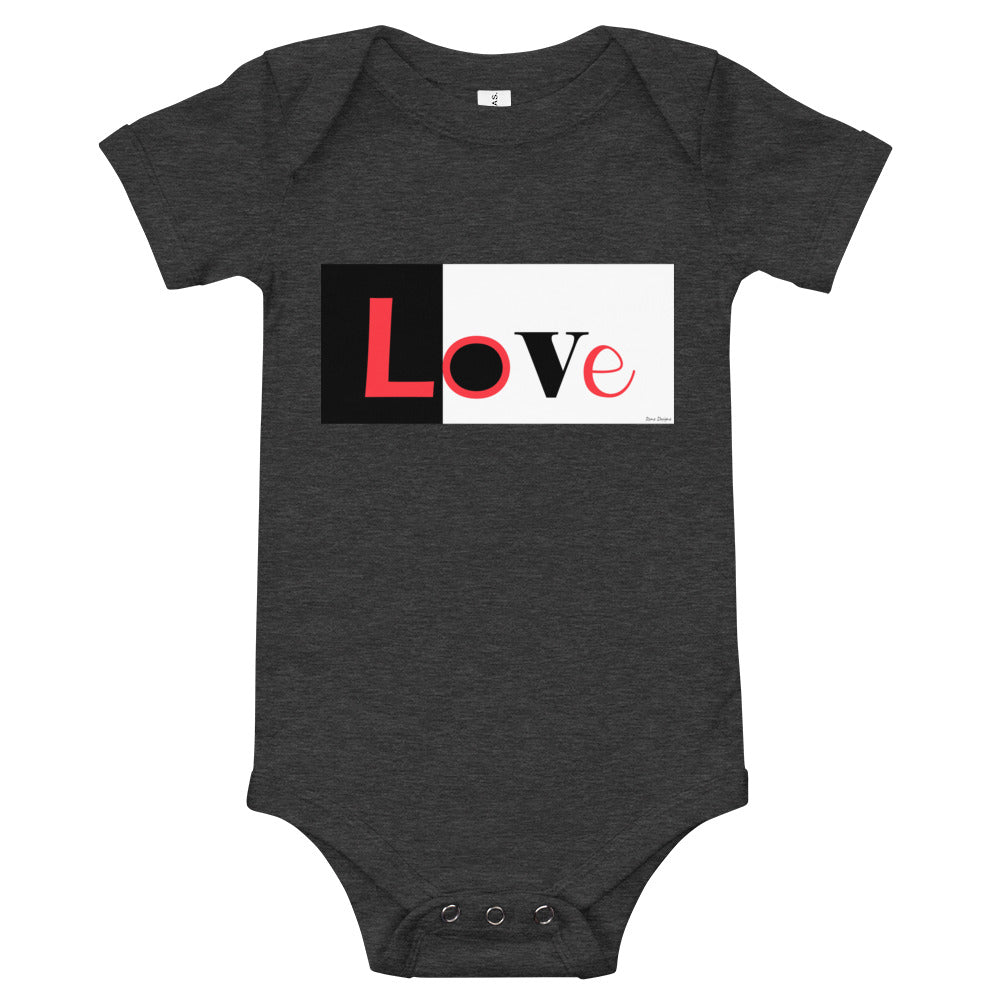 Light Soft Baby Bodysuit - LoVe