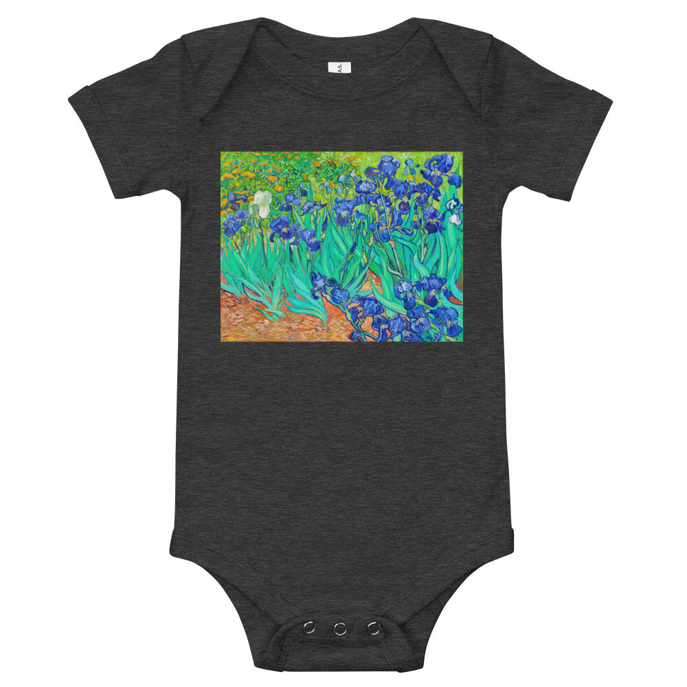 Light Soft Baby Bodysuit - van Gogh: Irises